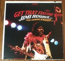 JIMI HENDRIX AND CURTIS KNIGHT - Get That Feeling 1967 Vinyl LP Record ST 2856