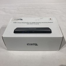 Plugable Technologies UD-MSTHDC USB-C DUAL HDMI DOCKING STATION 60W -W/ AC
