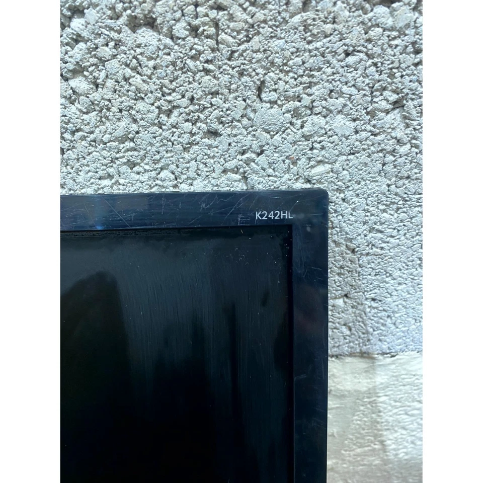 Acer K242HL LCD Monitor Black VGA, DVI-D 24" Widescreen Display FHD 1920 x 1080 - Image 4 of 4