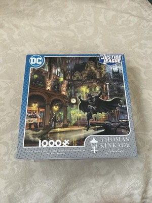 Thomas Kinkade & DC Comics - Batman Gotham City Justice League 1000 pc Puzzle