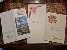 Greenbrier Resort Hotel Room Service Carlton Varney & Guest House Map Brochure