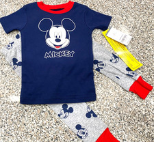 NWT 28.00 Carter's Disney Micky Mouse Short Sleeve Pajamas-12 Months