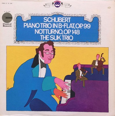 Franz Schubert Schubert Suk Trio, Schubert Piano Trio In B Flat, Op.99   Nottu
