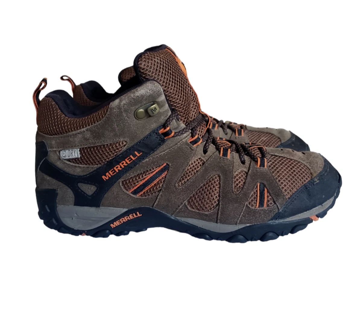 Merrell All Terrain Hiking Boots Deverta Mid Vent J375804C Men's Size 9