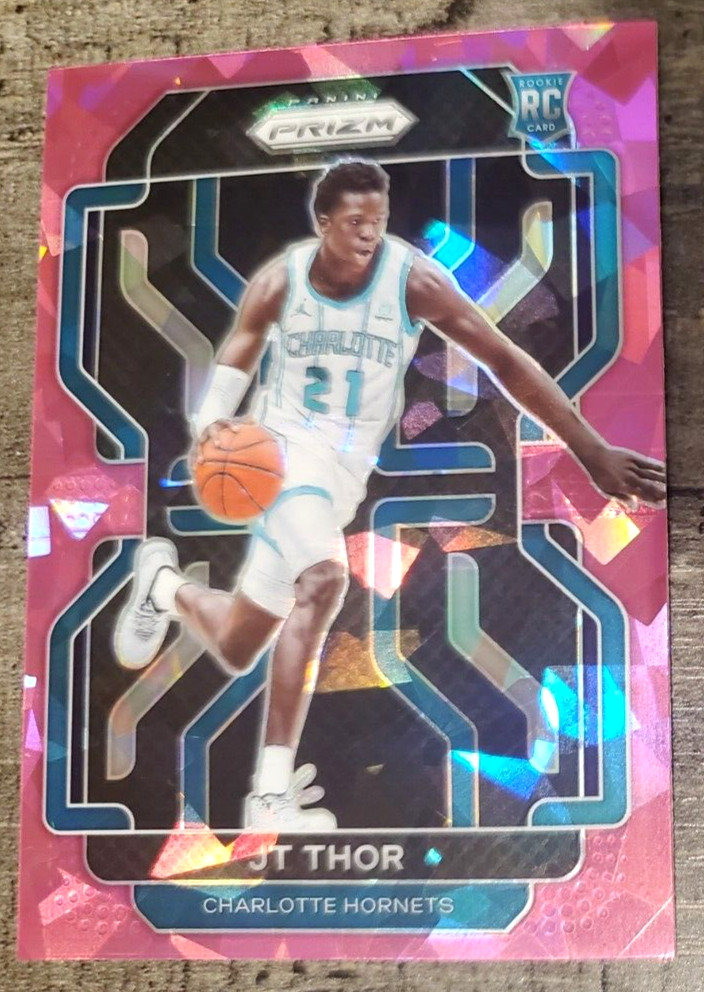 2021-22 Panini Prizm JT THOR Rookie card #272 Pink Ice Charlotte Hornets