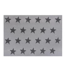 4 Piece Table Setting Mat Placemat Set 12" x 18" Americana USA Stars Easy Clean