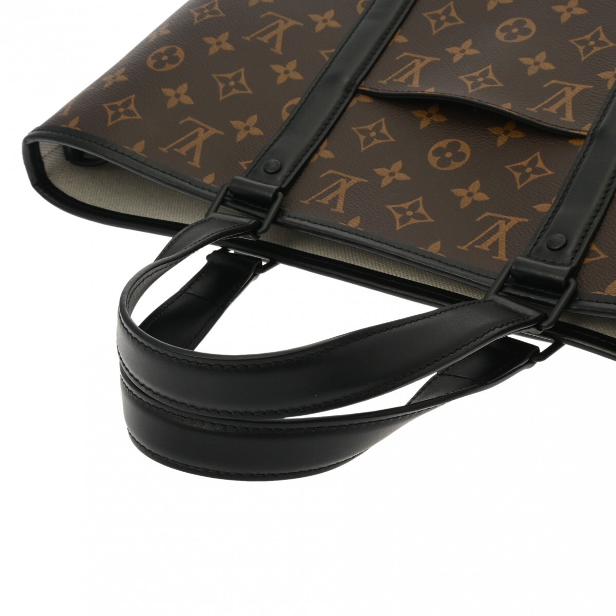 LOUIS VUITTON Monogram Macassar Weekend Tote PM 2WAY  