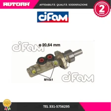 Brake master cylinder suitable for Peugeot 405 (BRAND-CIFAM)..
