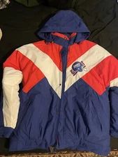 VINTAGE New York Giants Jacket Adult Extra Large APEX Multicolored Mens L NFL