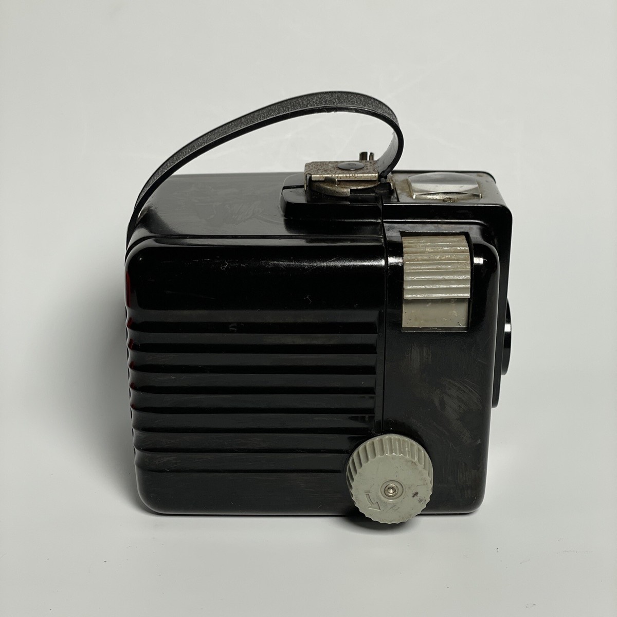 Vintage 1949's Black Mid Century Brownie Hawk Eye Box Camera | eBay
