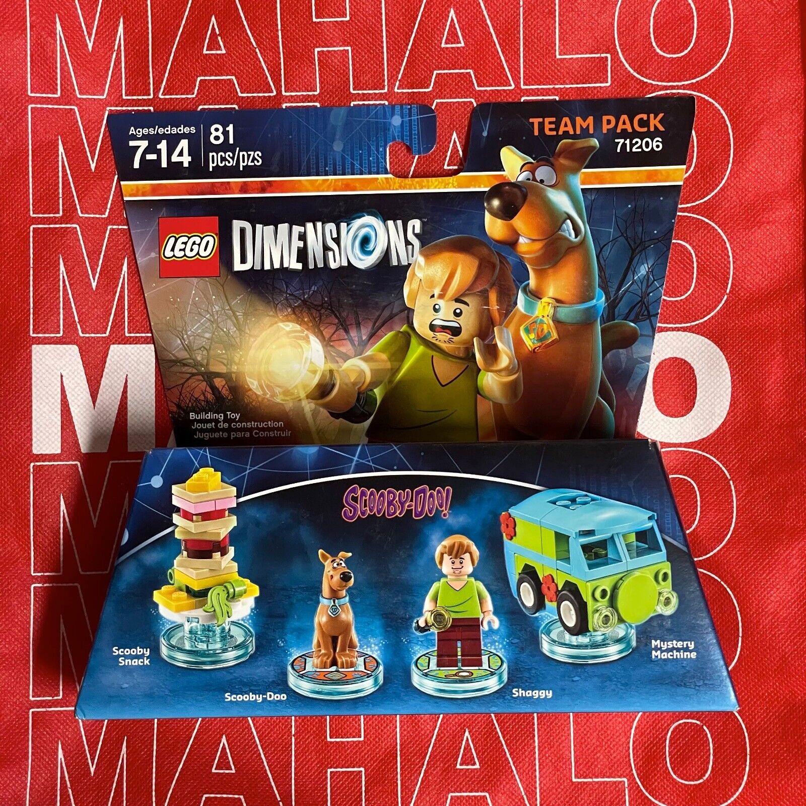 Tochi træ skelet Idol NEW Lego Dimensions Scooby-Doo Team Pack 71206 Sealed in box | eBay
