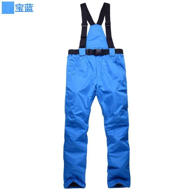 Hombres Mujeres Invierno Impermeable Nieve Pantalones Deporte Esquí Mono Snowboard Moda Foto 3 de 4