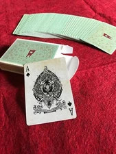 White Star Line Replica Deck of Authentic playing Cards as found at wreck