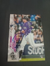 DOM NUNEZ SIGNED MLB TOPPS RC BBC AUTOGRAPH CLEVELAND GUARDIANS ROCKIES