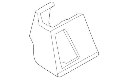 Cubierta del riel del asiento izquierdo delantero para Ford Escape, C-Max 2013-2019 (N/P CJ5Z-7861749-AB)