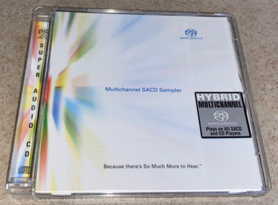 Hybrid Multichannel SACD Promo Sampler CD Rare OOP Twilight Zone Spyro Gyra LOOK