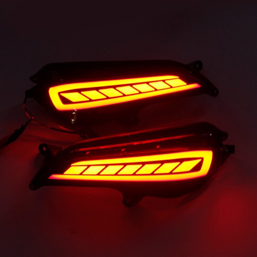 Rear Bumper Reflector For Toyota Yaris 17-19 Parking Brake Driving Light Refit - Picture 7 of 12
