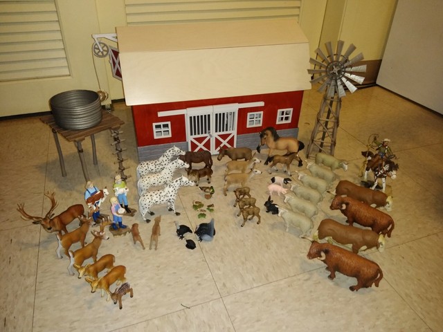 Schleich Big Red Barn Playset Freeship For Sale Online Ebay