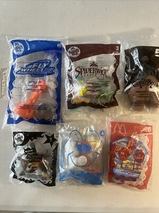 Lot Of 6 McDonald’s Toys Various Themes Including Country Bears And Rio