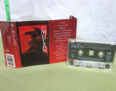 MULAN Disney Soundtrack cassette tape Lea Salonga