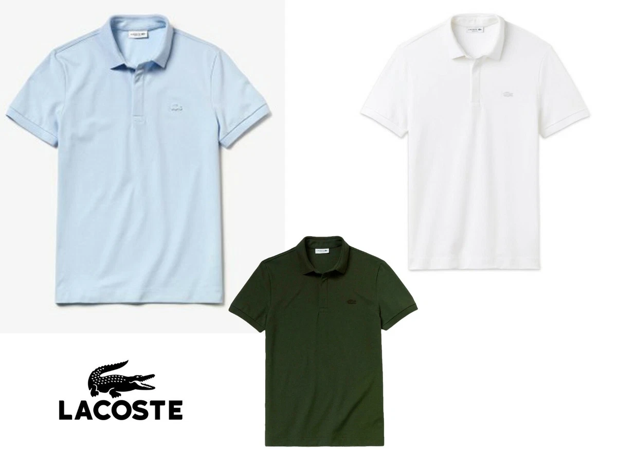 men's paris regular fit stretch cotton piqué polo