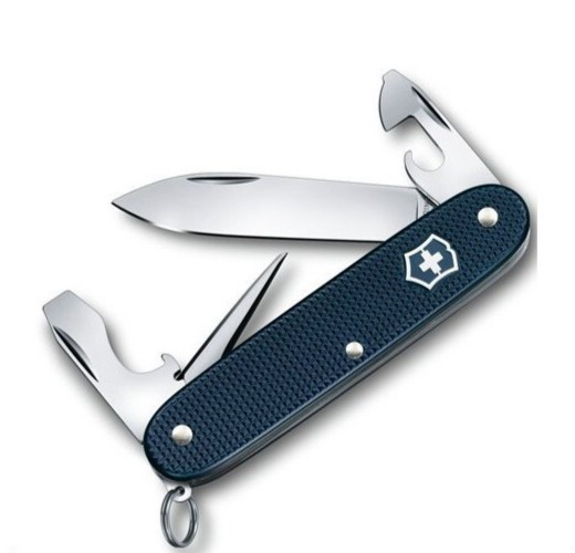 VICTORINOX ALOX LIMITED EDITION 2015 Pioneer rar Sammlermesser stahlblau