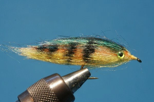 Fliegentom 3 Stück Streamer Barsch - glänzend - Bild 1 von 1
