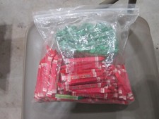 Lot of red and green triangular Crayons Used 3.5 lbs Bulk Crafts Art Melting