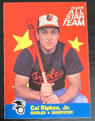1986 Fleer All Star Team Cal Ripken Jr 5 ( Pick From List ) Orioles - Picture 2 of 13
