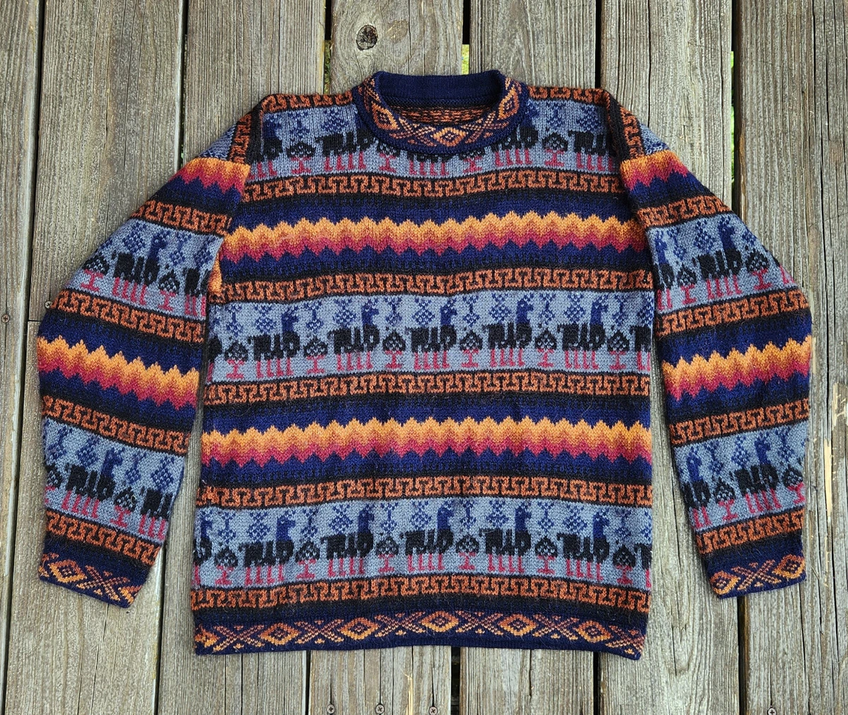 Peruvian store wool sweater