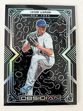 JACOB DEGROM 2022 Panini Chronicles Baseball Obsidian Carolina Blue