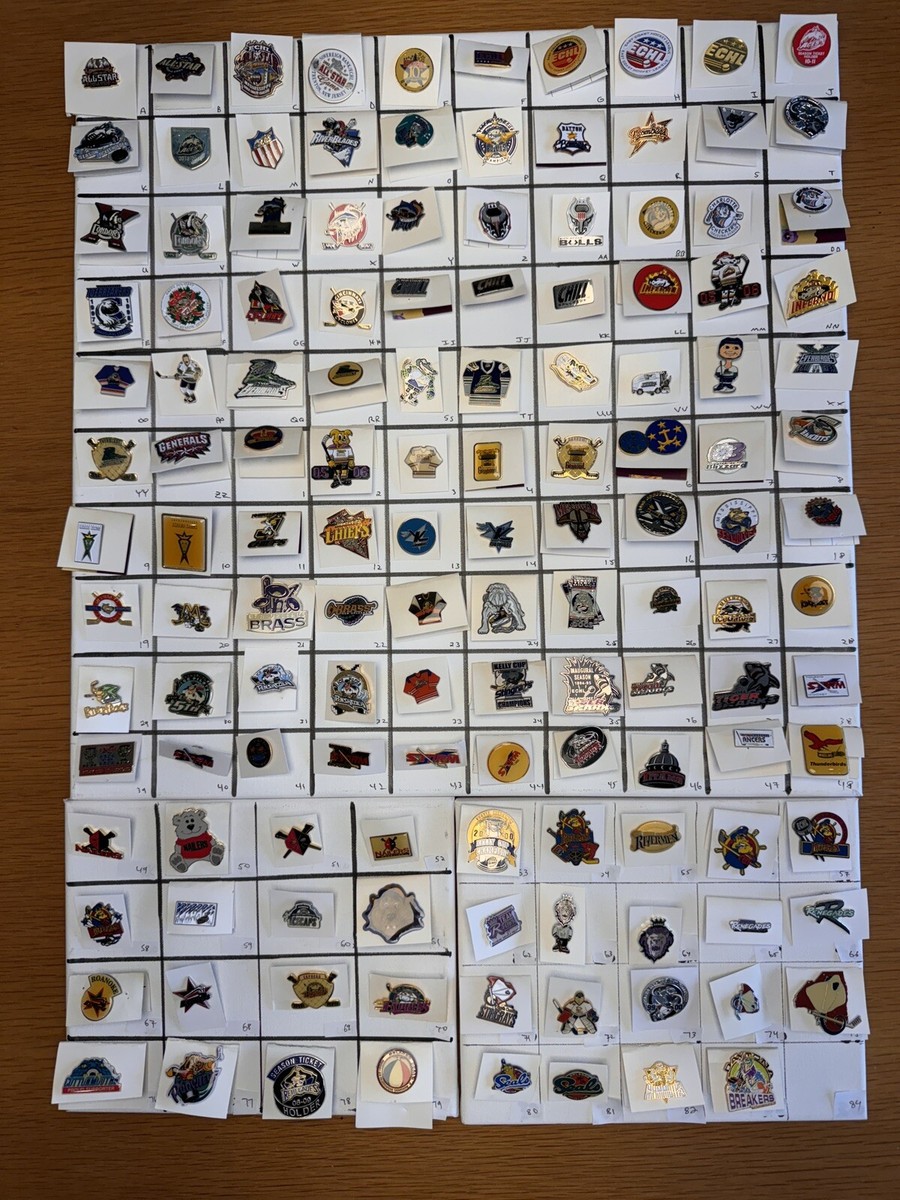 Minor League Hockey Lapel Pins – ECHL & SHL Teams, Collectible, Defunct Teams Included 6 thumbnail image