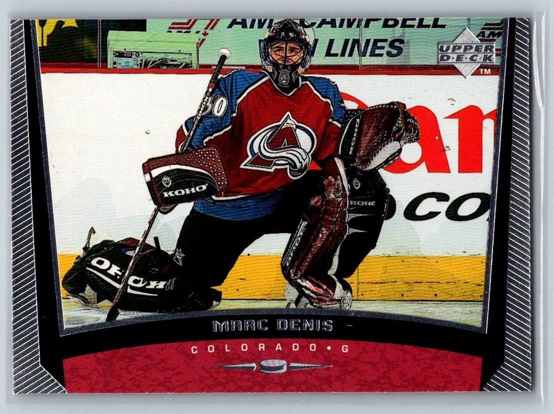 1998-99 Upper Deck #75 Marc Denis Colorado Avalanche