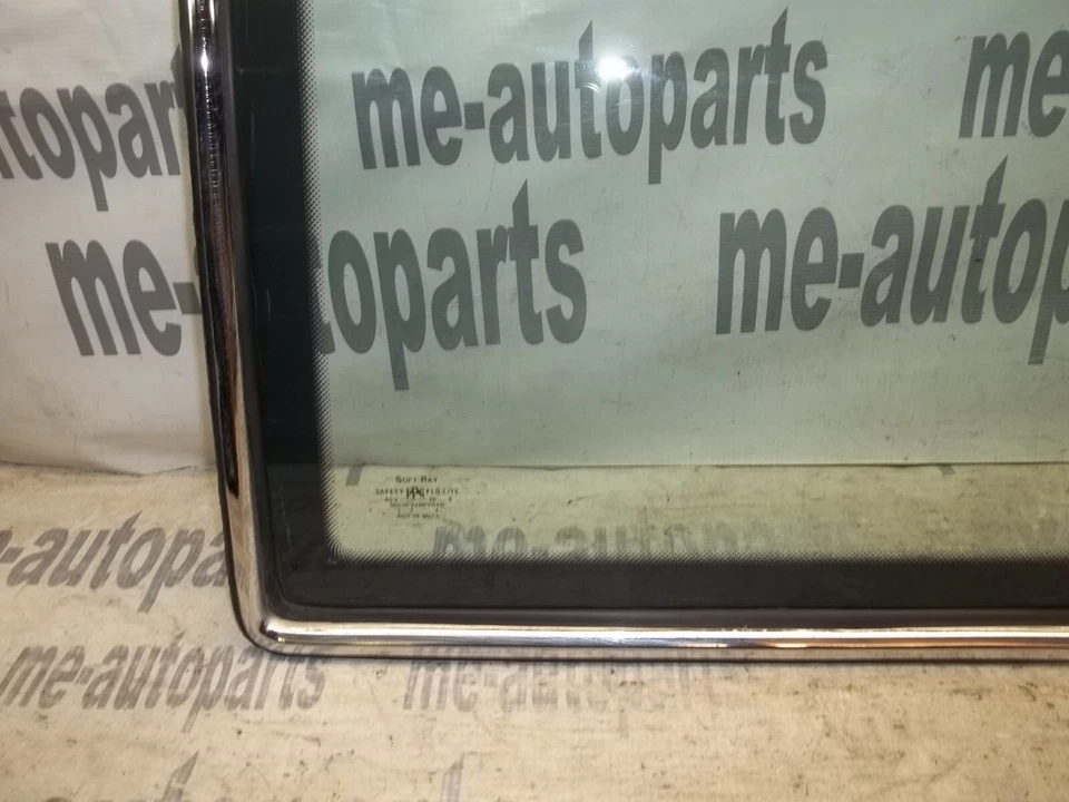 Cuarto trasero izquierdo Cadillac Coupe Deville 85-93 ventana de vidrio de ventilación OEM Foto 4 de 4