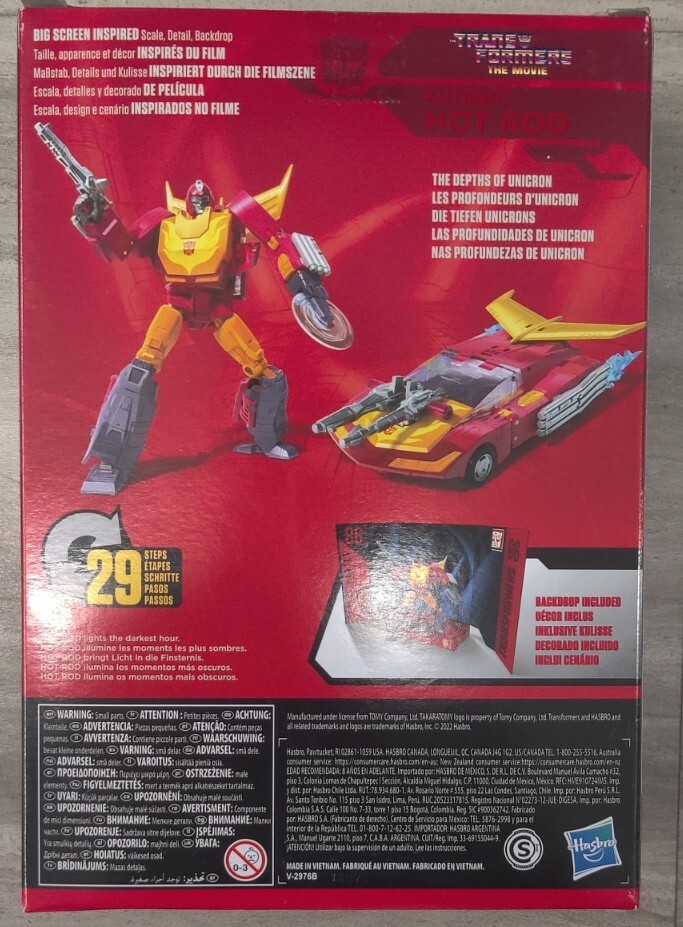 Transformers Autobot Hot Rod Studio Series 86-04 Voyager Action Figure Toy NEW