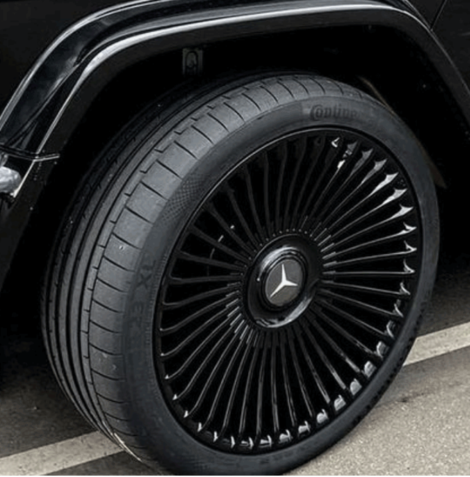 TrimesterM Set of 4 24" Gloss Wheels (Custom Floater