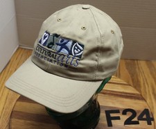 NWOT CULTURAL ARTS ASSOCIATION HAT TAN EMBROIDERED ADJUSTABLE USA MADE F24