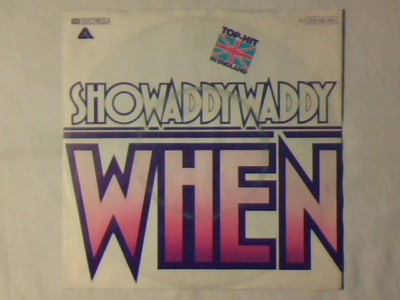 SHOWADDYWADDY When 7'' GERMANY 