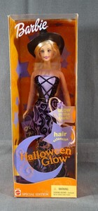 halloween glow barbie