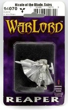 Reaper 14070 Nicole of the Blade Sisters Warlord Captain Female Warrior Hero