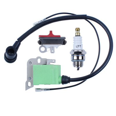 Ignition Coil Spark Plug On/Off Switch For Poulan PP415 PP425 PP505 Gas Chainsaw