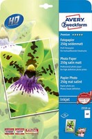 Avery Zweckform 2559-20 Premium Inkjet Fotopapier (A4, Einseitig Beschichtet, Se