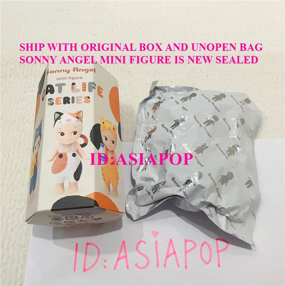 Authentic Sonny Angel Cat Life series mini figure Black cat Authentic Sonny Angel Cat Life series mini figure Black cat