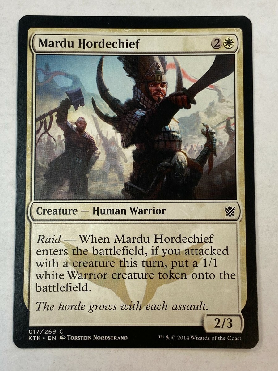 Mardu Hordechief - Magic the Gathering MTG Khans of Tarkir Single Card