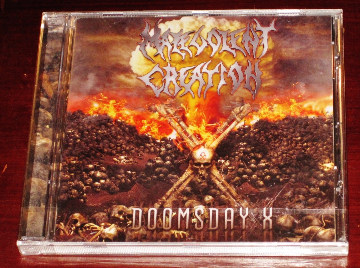 Malevolent Creation: Doomsday X CD 2022 Reissue Back On