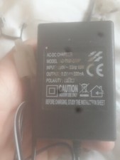 AC DC charger 7.2V Ni-Cd NIMH Battery Charger INPUT 240V OUTPUT 500 MA USED