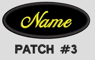 #ad #ad OVAL CUSTOM NAME EMBROIDERED PATCH IRON ON FAST SHIPPING USA SELLER $5.49