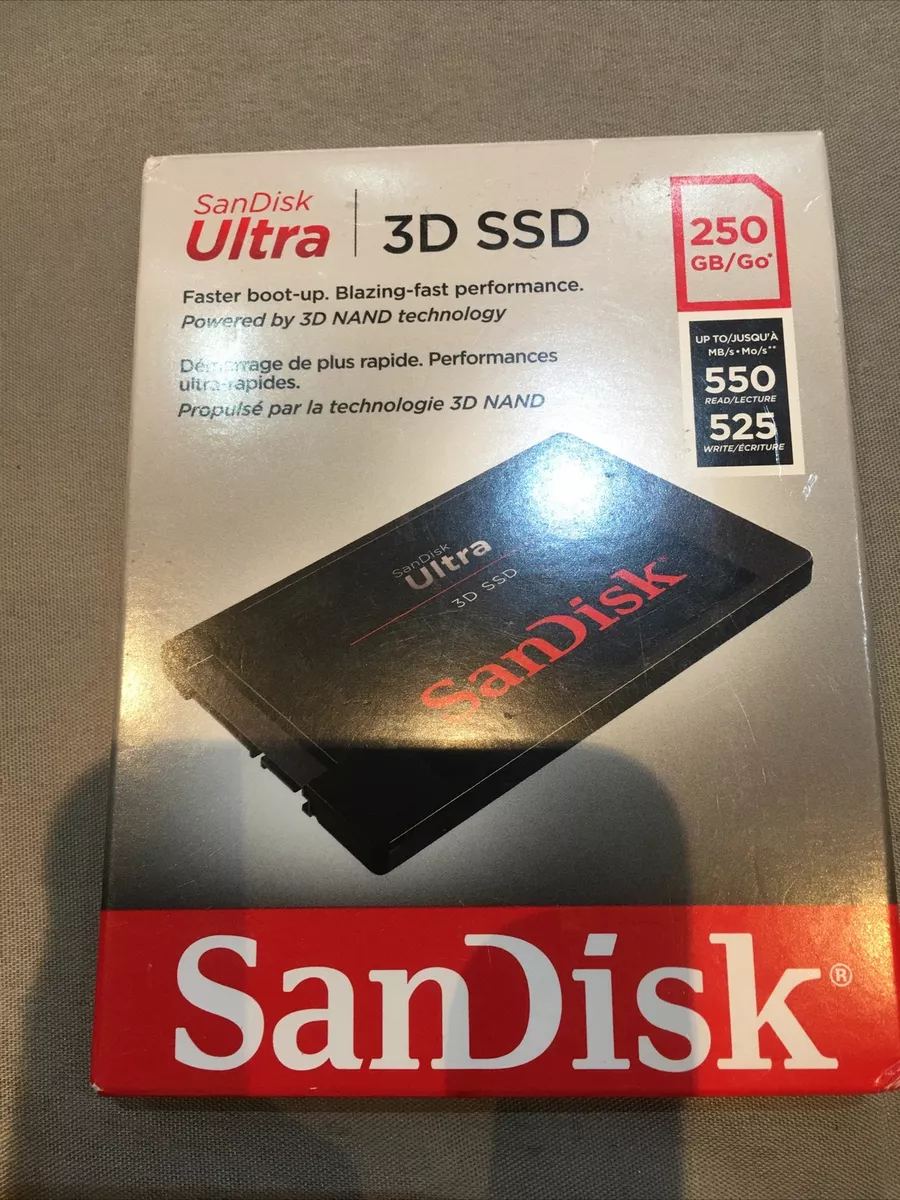 Sandisk ultra 3d 250gb sale