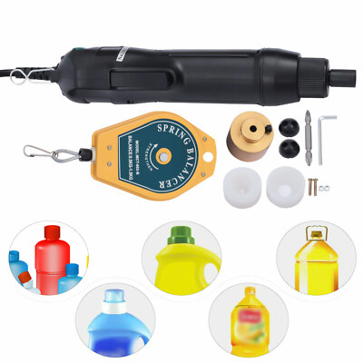 NEU Verschließmaschine Handheld Screw Capper Bottle Capping φ10-30mm Elektrische