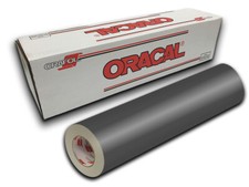 12" X 5yd - Dark Grey Oracal 651 Craft  Hobby Cutting Vinyl Roll